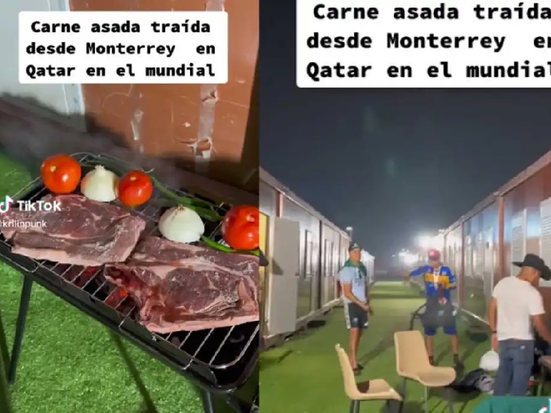 TikTok: ¡Qué chille! Aficionados mexicanos arman la carnita asada en Qatar