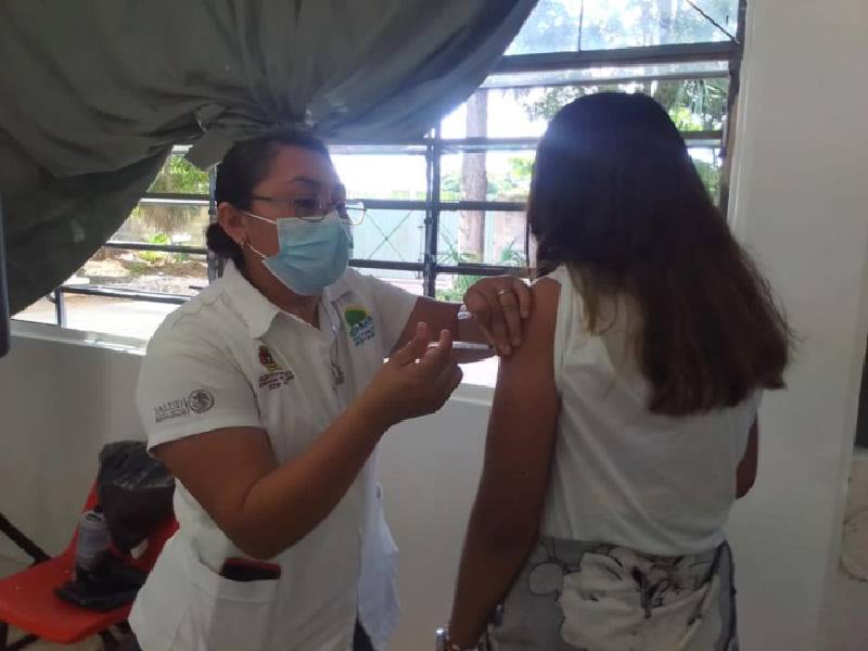 Inicia la aplicación de vacunas contra el VPH en zonas urbanas de Cancún