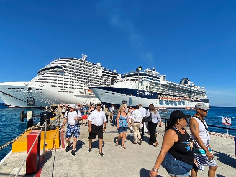 Cozumel, el principal destino de cruceros