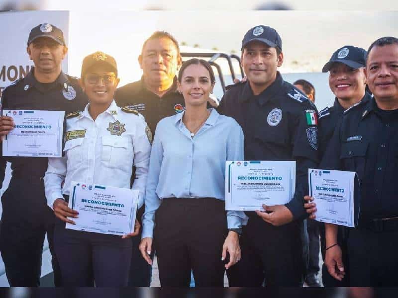 En Cancún reforzamos la profesionalización de elementos policiacos; Ana Paty Peralta