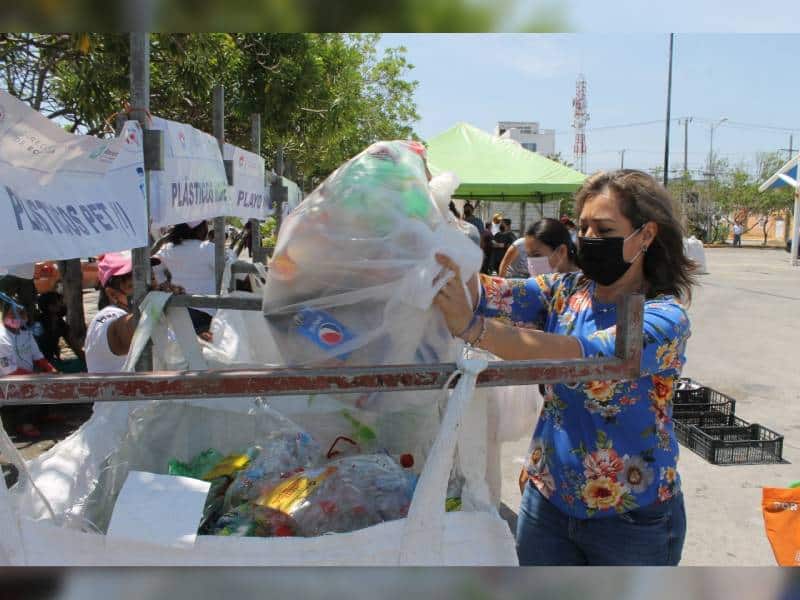 Impulsa gobierno de Ana Paty Peralta cultura del reciclaje 