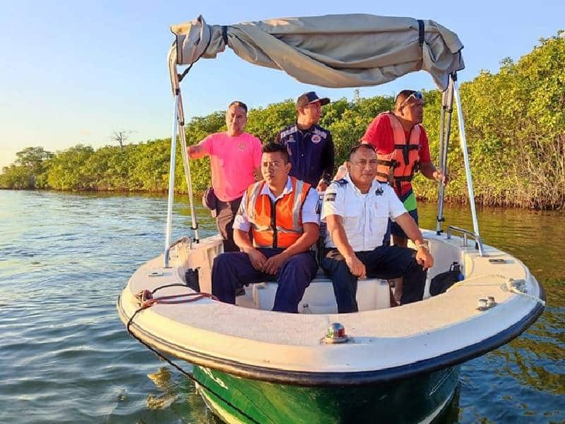 Concluyen labores de búsqueda de desaparecidos en la laguna Nichupté de Cancún