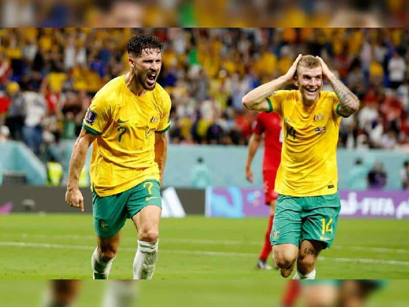 Australia pasa a octavos de final tras vencer a Dinamarca
