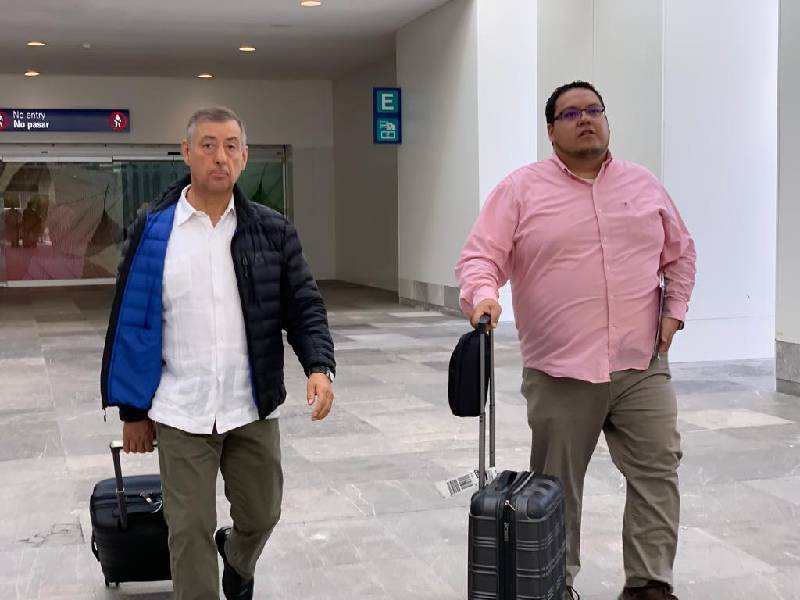 Pedro Zenteno llega a Cancún para comenzar su gira de trabajo