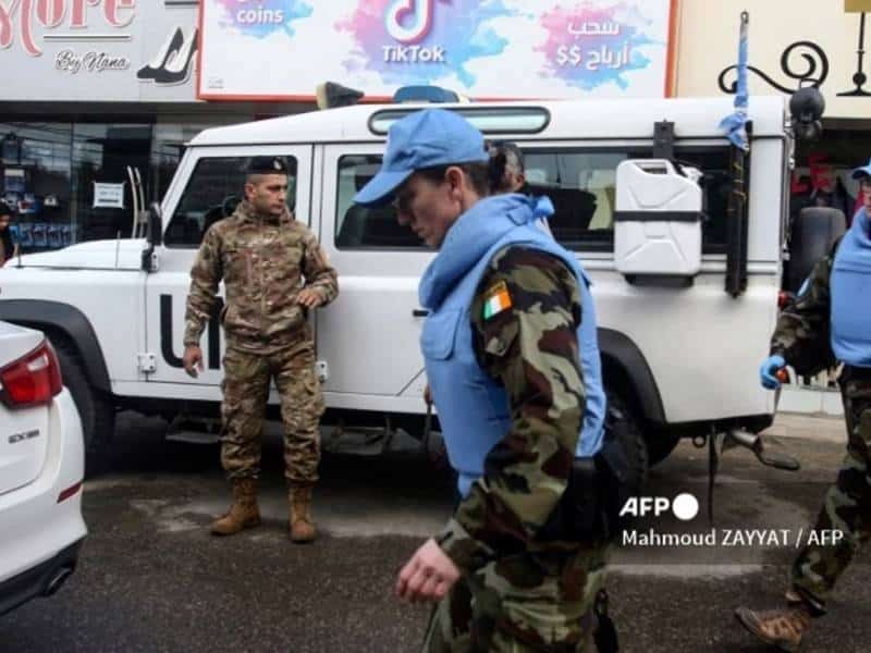 Un casco azul irlandés de la ONU muere en un incidente en el sur de Líbano