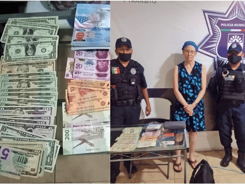 Policías de Cozumel recuperan carterea de turista y se la devuelven