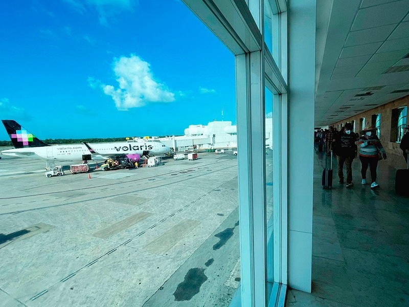 El aeropuerto de Cancún, con 549 operaciones y una conexión con 79 destinos