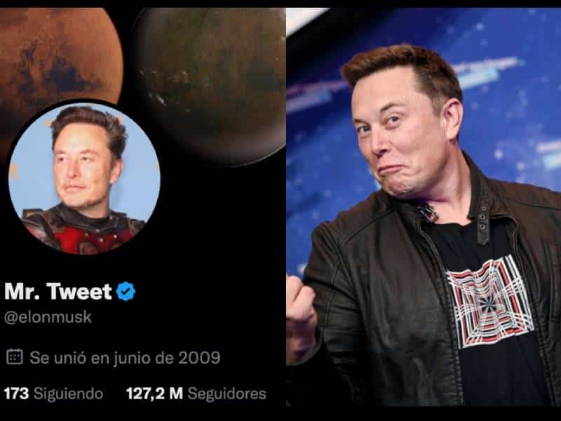 Elon Musk se pone “Mr. Tweet” en Twitter y ahora no puede cambiarlo