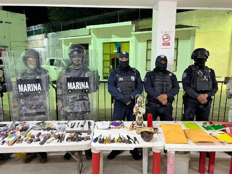 “Madrugan” en la cárcel de Cancún, realizan operativo sorpresa