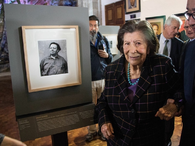 Fallece Guadalupe Rivera Marín, hija de Diego Rivera, a lo 98 años de edad