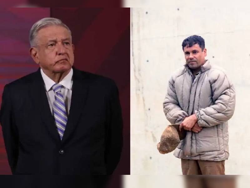 “Siempre hay que dejar la puerta abierta”: AMLO sobre petición de “El Chapo” de ser extraditado