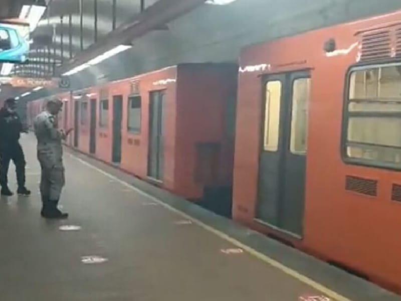 Reportan separación de vagones en un tren de la Línea 7 del Metro CDMX