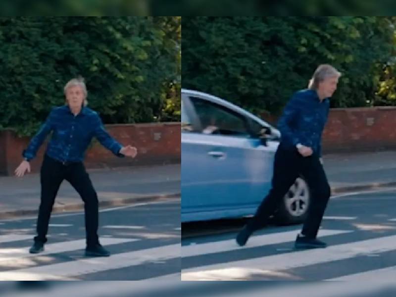 ¡Insólito! Paul McCartney casi es atropellado en Abbey Road