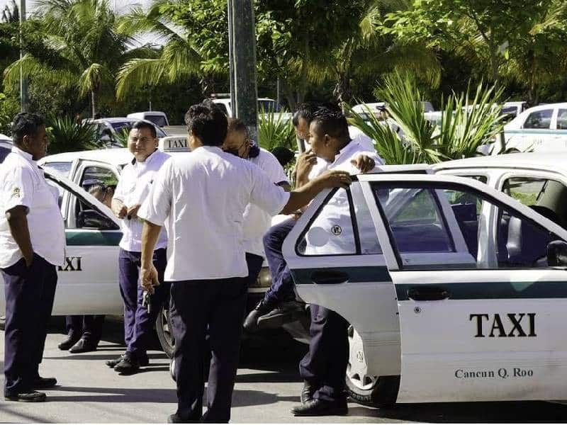 Afronta Sindicato “Un día sin taxis en Cancún”