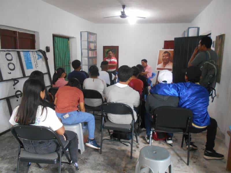 Comunicadores yucatecos se adentran en el conocimiento de la Guerra de Castas en Carrillo Puerto