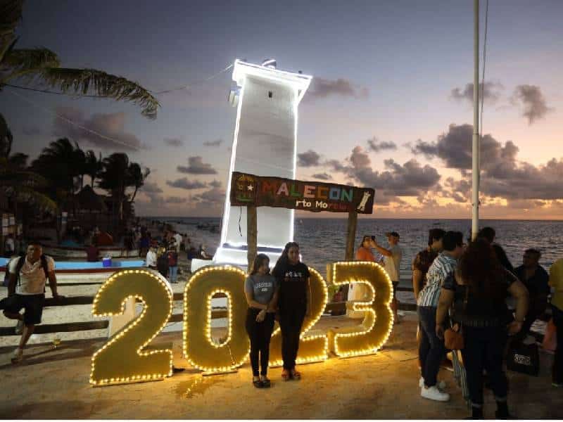 Puerto Morelos puso fin a 2022 con saldo blanco y el mejor cierre turístico de su historia