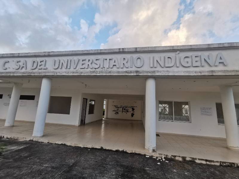 Piden rescate de la Casa del Universitario Indígena
