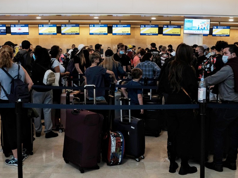 El aeropuerto de Cancún, con una jornada sabatina de 623 operaciones