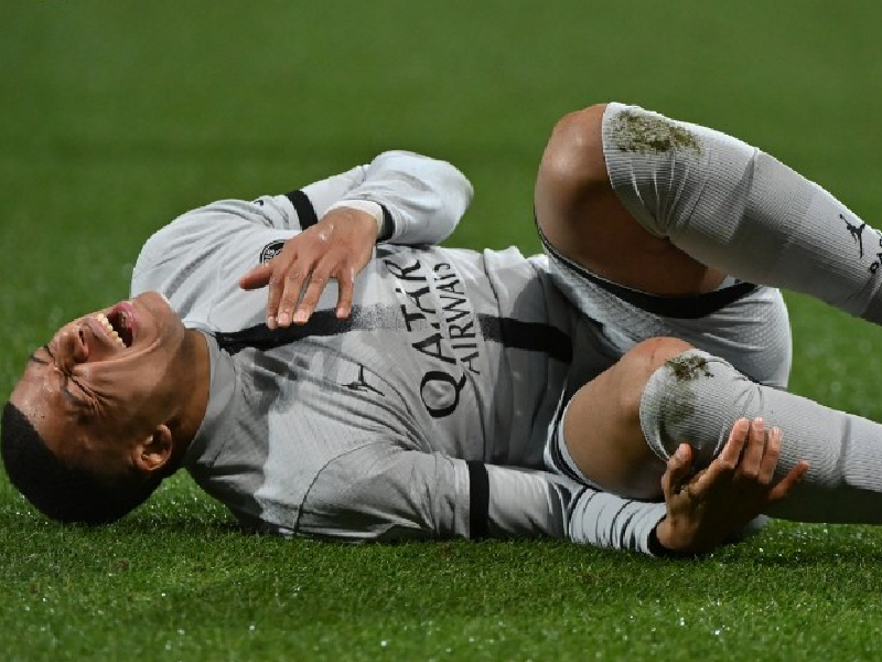 Lesionado, Mbappé baja tres semanas y se pierde la ida de Champions contra el Bayern