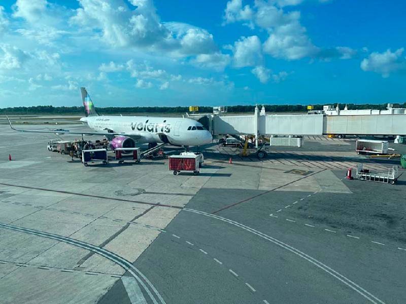 El aeropuerto de Cancún, con 573 operaciones para este día
