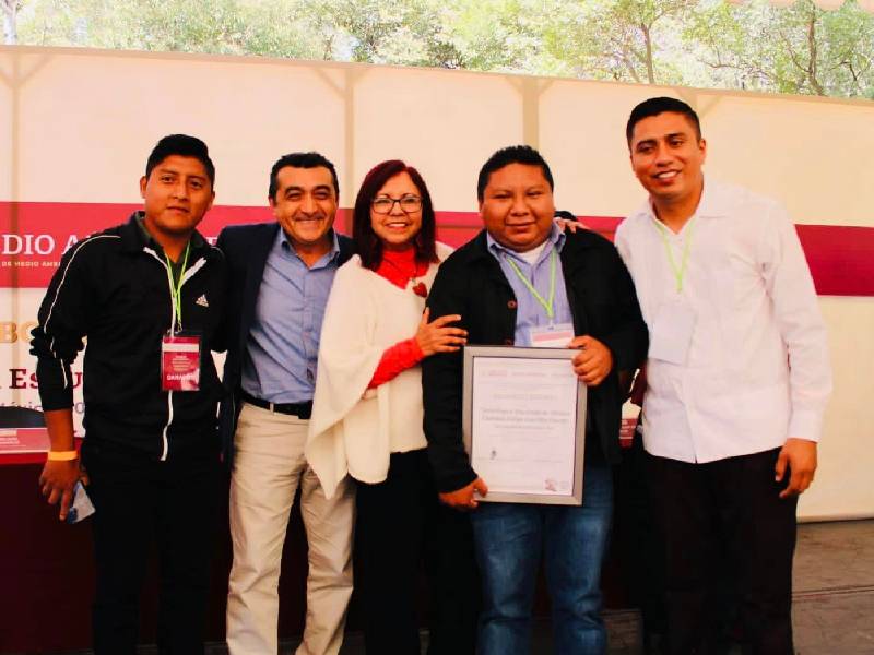 Premio ambiental de 220 mil pesos a alumnos mayas