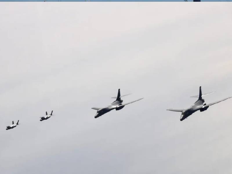 Despliega EU y Seúl aviones en Surcorea