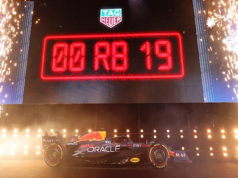 Este es el RB19, el nuevo auto que correrá Checo Pérez para Red Bull en 2023