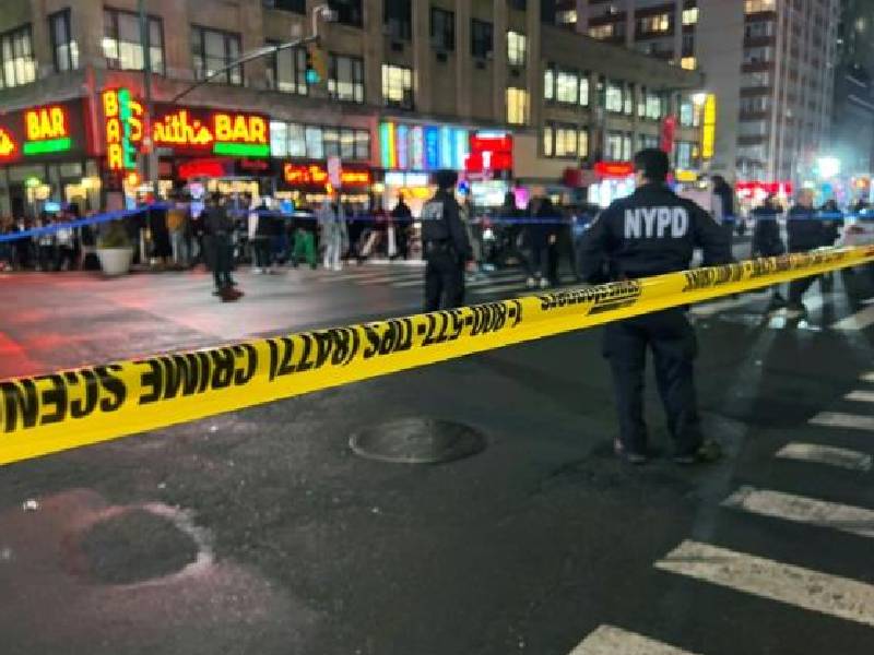 Matan a disparos a un joven cerca de Times Square en Nueva York