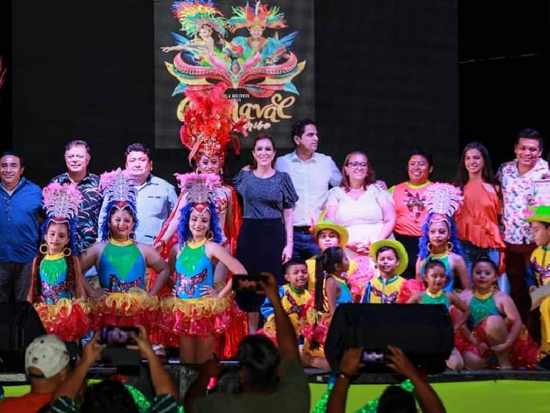 Carnaval “Soy Caribe” 2023 llega a la Zona Continental de Isla Mujeres