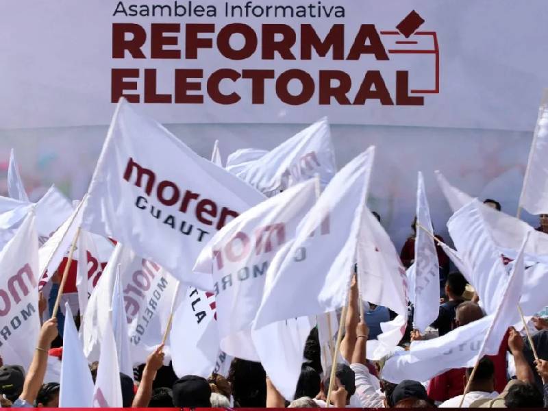 Estima Morena que esta semana se apruebe Plan B de la Reforma Electoral