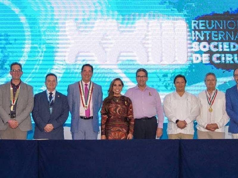 Mara Lezama inauguró la Reunión Internacional de la Sociedad Mexicana de Cirugía de Cadera