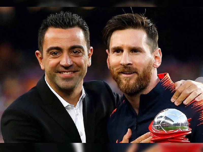 El Barcelona “es su casa”, dice Xavi sobre Messi