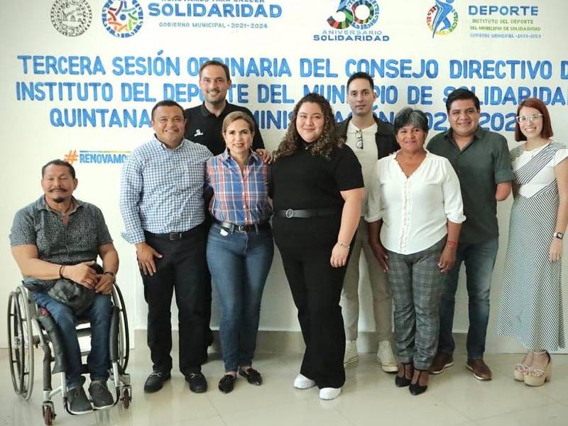 El deporte en Solidaridad sigue renovándose: Lili Campos