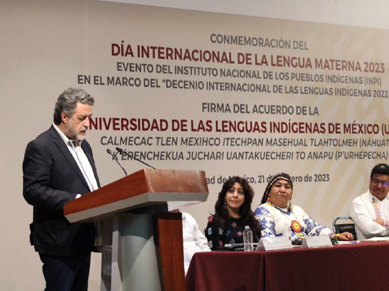 Gobierno federal sienta las bases para crear Universidad de las Lenguas Indígenas de México