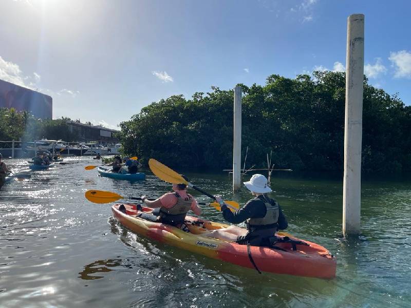 Laguna Nichupté, una exploración en Kayak.