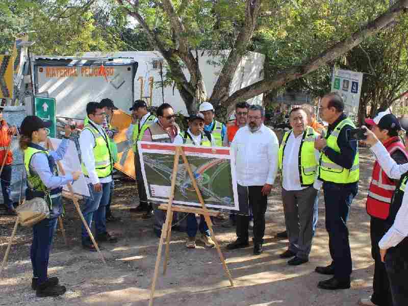 Supervisa titular de SICT proyectos estratégicos de infraestructura en Cancún