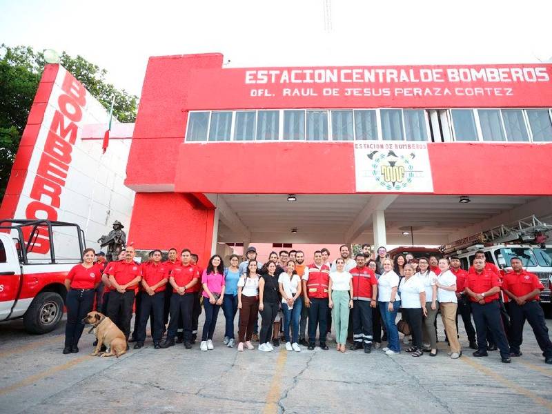 Proyectan remodelar cuartel de bomberos de Cancún