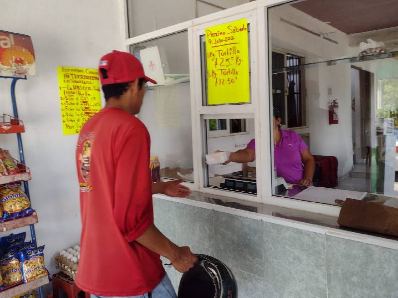 Continúa con incremento al precio de la tortilla este miércoles en Cancún