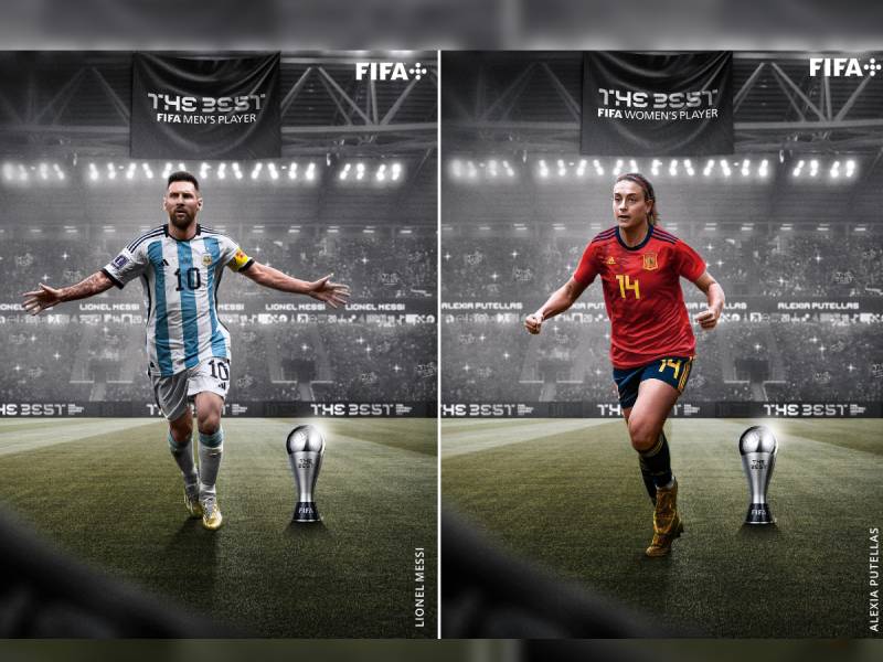 Alexia Putellas y Messi, galardonados con el premio ‘The Best’ de la FIFA
