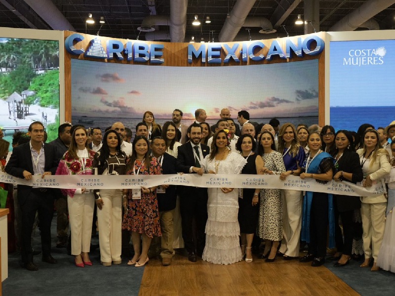 Inauguración del Pabellón del Caribe Mexicano