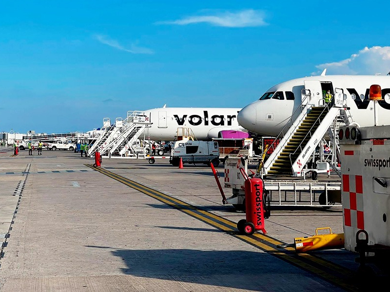 Jornada de 645 operaciones en el aeropuerto de Cancún
