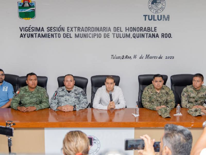 Tulum es seguro: Diego Castañón anuncia medidas para garantizar protección de habitantes y turistas