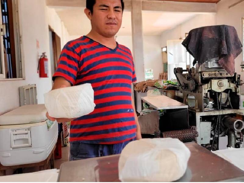 Precio de la tortilla aumenta en Carrillo Puerto