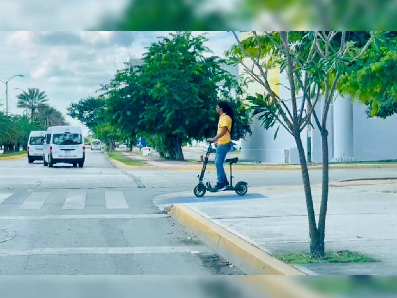 Piden al Cabildo de Solidaridad regular “scooters” eléctricas