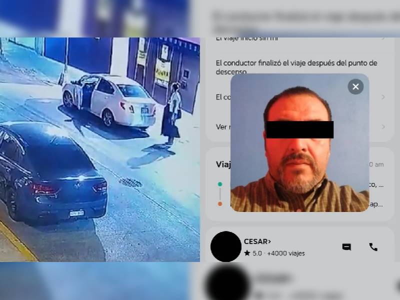 Video. Exhiben a conductor de DIDI por presuntamente robar maleta con 140 mil pesos