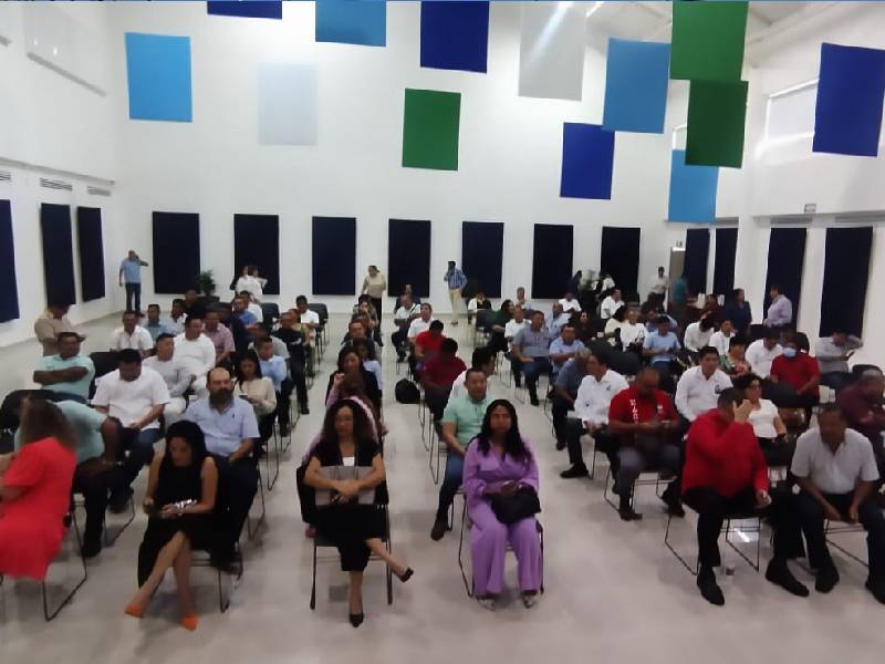 Titular de la Secretaría del Trabajo federal realiza gira por Cancún