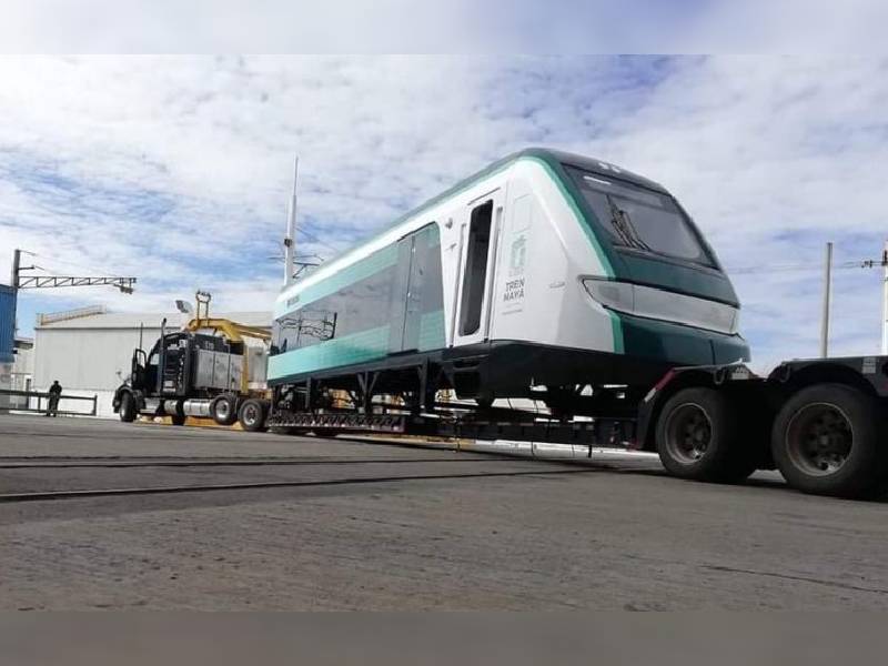 En julio llegarían las primeras máquinas del Tren Maya a Cancún