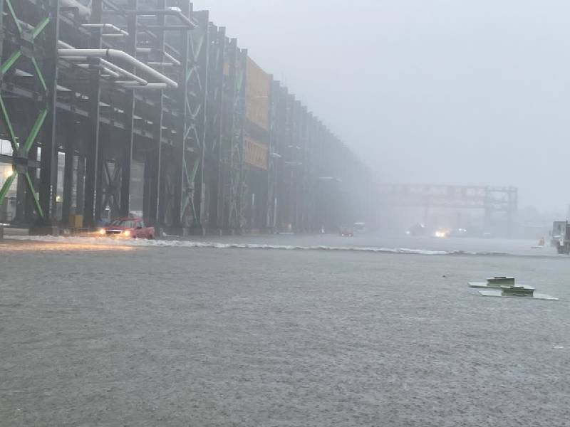 Video: Reportan otra inundación en refinería de Dos Bocas