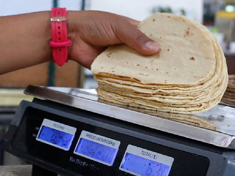 Prevén incrementar hasta a 30 pesos precio de la tortilla