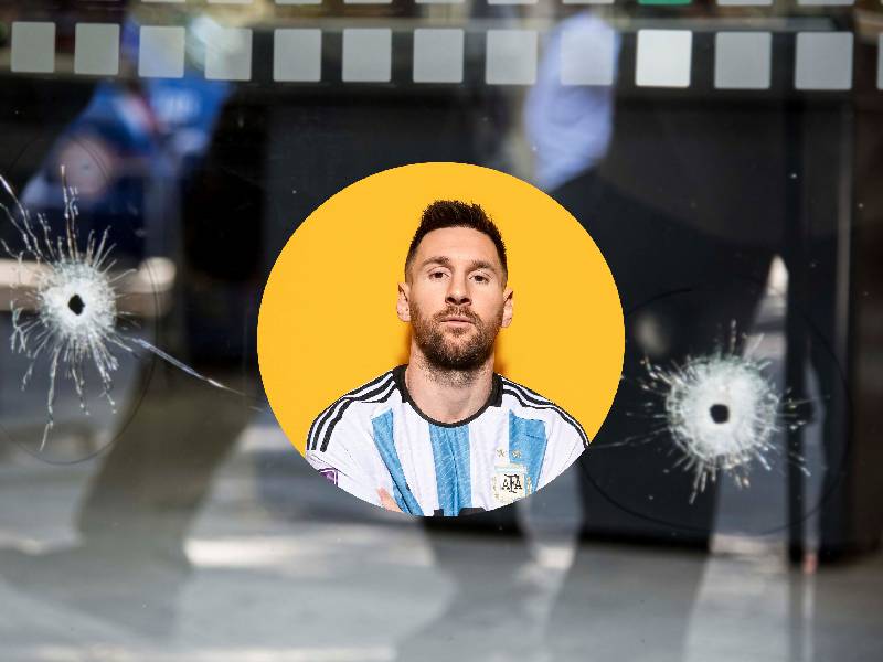 Atacan y dejan mensaje a Messi en local de su suegro